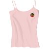 Juniors 1x1 Rib Spaghetti Strap Tank Thumbnail
