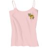 Juniors 1x1 Rib Spaghetti Strap Tank Thumbnail