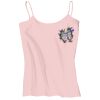 Juniors 1x1 Rib Spaghetti Strap Tank Thumbnail