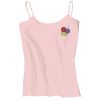 Juniors 1x1 Rib Spaghetti Strap Tank Thumbnail