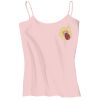 Juniors 1x1 Rib Spaghetti Strap Tank Thumbnail