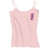 Juniors 1x1 Rib Spaghetti Strap Tank Thumbnail