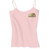 Juniors 1x1 Rib Spaghetti Strap Tank Thumbnail