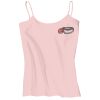 Juniors 1x1 Rib Spaghetti Strap Tank Thumbnail