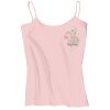 Juniors 1x1 Rib Spaghetti Strap Tank Thumbnail