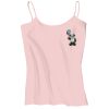 Juniors 1x1 Rib Spaghetti Strap Tank Thumbnail