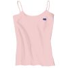 Juniors 1x1 Rib Spaghetti Strap Tank Thumbnail