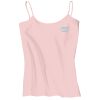 Juniors 1x1 Rib Spaghetti Strap Tank Thumbnail