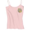 Juniors 1x1 Rib Spaghetti Strap Tank Thumbnail