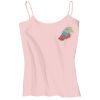 Juniors 1x1 Rib Spaghetti Strap Tank Thumbnail