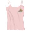 Juniors 1x1 Rib Spaghetti Strap Tank Thumbnail