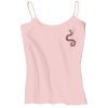 Juniors 1x1 Rib Spaghetti Strap Tank Thumbnail