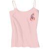 Juniors 1x1 Rib Spaghetti Strap Tank Thumbnail