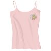Juniors 1x1 Rib Spaghetti Strap Tank Thumbnail