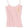 Juniors 1x1 Rib Spaghetti Strap Tank Thumbnail