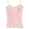 Juniors 1x1 Rib Spaghetti Strap Tank Thumbnail