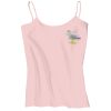 Juniors 1x1 Rib Spaghetti Strap Tank Thumbnail