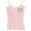 Juniors 1x1 Rib Spaghetti Strap Tank Thumbnail