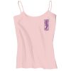 Juniors 1x1 Rib Spaghetti Strap Tank Thumbnail