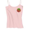 Juniors 1x1 Rib Spaghetti Strap Tank Thumbnail