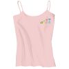 Juniors 1x1 Rib Spaghetti Strap Tank Thumbnail