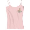 Juniors 1x1 Rib Spaghetti Strap Tank Thumbnail