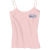Juniors 1x1 Rib Spaghetti Strap Tank Thumbnail