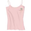 Juniors 1x1 Rib Spaghetti Strap Tank Thumbnail