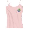 Juniors 1x1 Rib Spaghetti Strap Tank Thumbnail