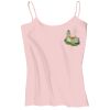 Juniors 1x1 Rib Spaghetti Strap Tank Thumbnail