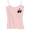 Juniors 1x1 Rib Spaghetti Strap Tank Thumbnail