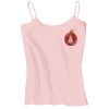 Juniors 1x1 Rib Spaghetti Strap Tank Thumbnail