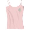 Juniors 1x1 Rib Spaghetti Strap Tank Thumbnail