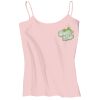 Juniors 1x1 Rib Spaghetti Strap Tank Thumbnail