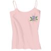 Juniors 1x1 Rib Spaghetti Strap Tank Thumbnail