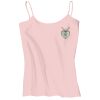 Juniors 1x1 Rib Spaghetti Strap Tank Thumbnail