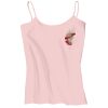 Juniors 1x1 Rib Spaghetti Strap Tank Thumbnail