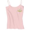 Juniors 1x1 Rib Spaghetti Strap Tank Thumbnail