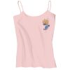 Juniors 1x1 Rib Spaghetti Strap Tank Thumbnail