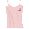 Juniors 1x1 Rib Spaghetti Strap Tank Thumbnail