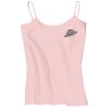 Juniors 1x1 Rib Spaghetti Strap Tank Thumbnail