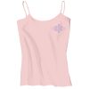 Juniors 1x1 Rib Spaghetti Strap Tank Thumbnail