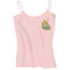 Juniors 1x1 Rib Spaghetti Strap Tank Thumbnail