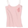Juniors 1x1 Rib Spaghetti Strap Tank Thumbnail