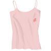 Juniors 1x1 Rib Spaghetti Strap Tank Thumbnail