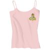 Juniors 1x1 Rib Spaghetti Strap Tank Thumbnail