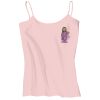 Juniors 1x1 Rib Spaghetti Strap Tank Thumbnail