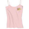Juniors 1x1 Rib Spaghetti Strap Tank Thumbnail