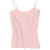 Juniors 1x1 Rib Spaghetti Strap Tank Thumbnail