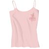Juniors 1x1 Rib Spaghetti Strap Tank Thumbnail